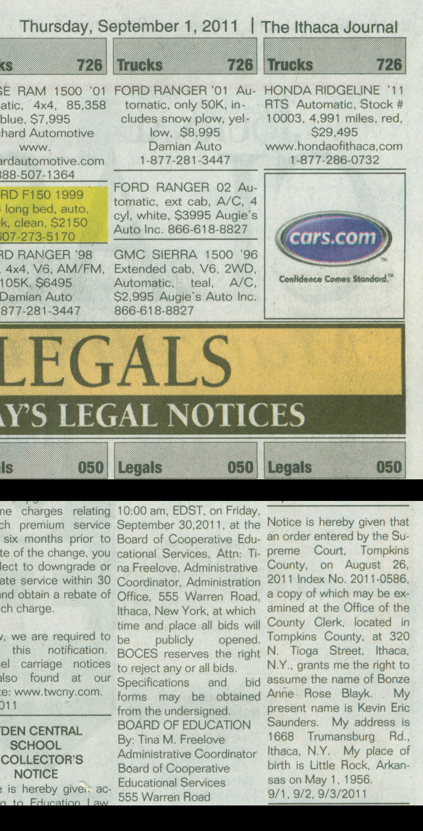 ./2011-09-11 - Ithaca Journal Legal Notice of Change of Name - side - trimmed.jpg